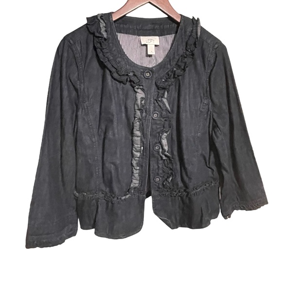 Ann Taylor LOFT Jackets & Blazers - Ann Taylor LOFT Denim blazer/ jacket Size 14